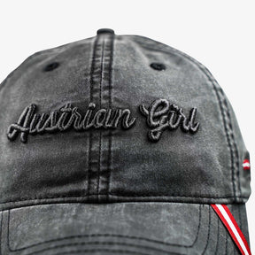 Austrian Girl Cap schwarz Damen