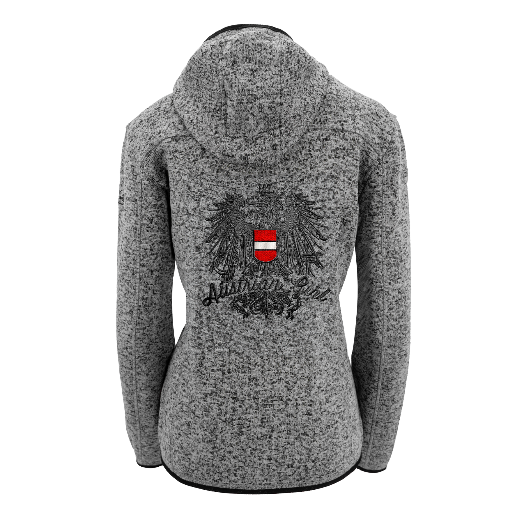 Austrian Girl Damen Kultjacke dunkelgrau