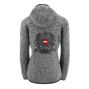 Austrian Girl Damen Kultjacke dunkelgrau