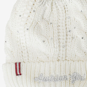 Austrian Girl Glitzer Haube