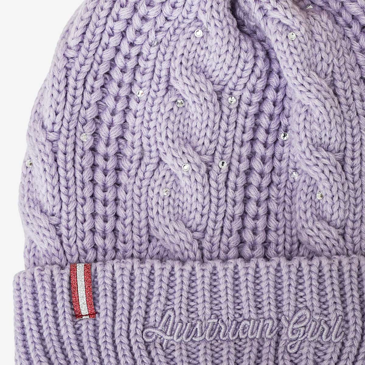 Austrian Girl Haube Lavendel