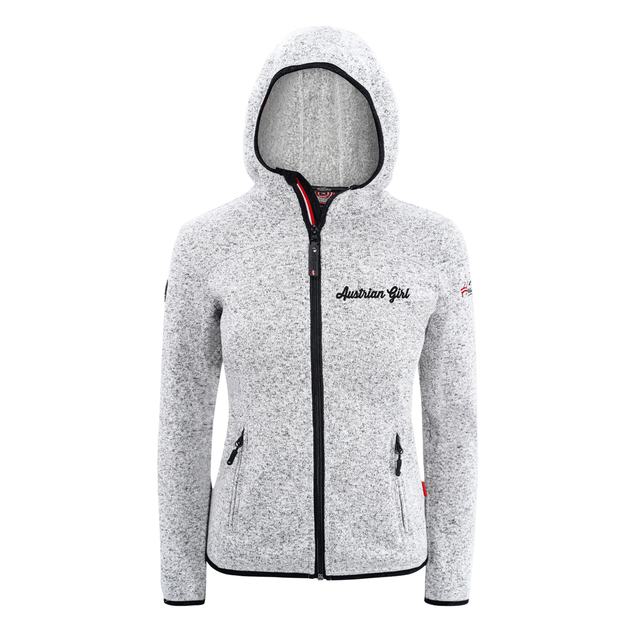 Austrian Girl Kultjacke hellgrau