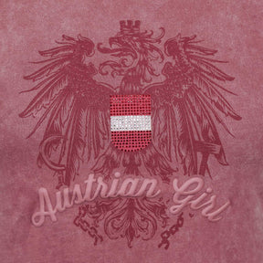Austrian Girl Vintage T-Shirt - Altrosa
