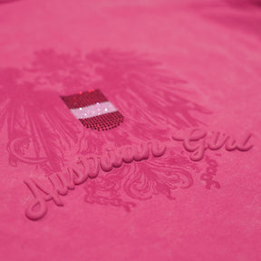 Austrian Girl Vintage T-Shirt - Pink