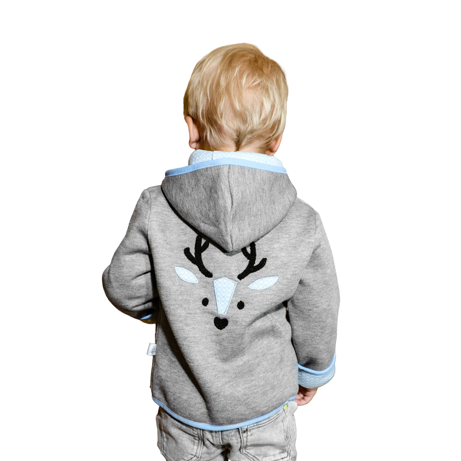 Kinder Trachten Kapuzenjacke - Alpenzwerg