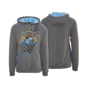 Bayern Hoodie Herren dunkelgrau