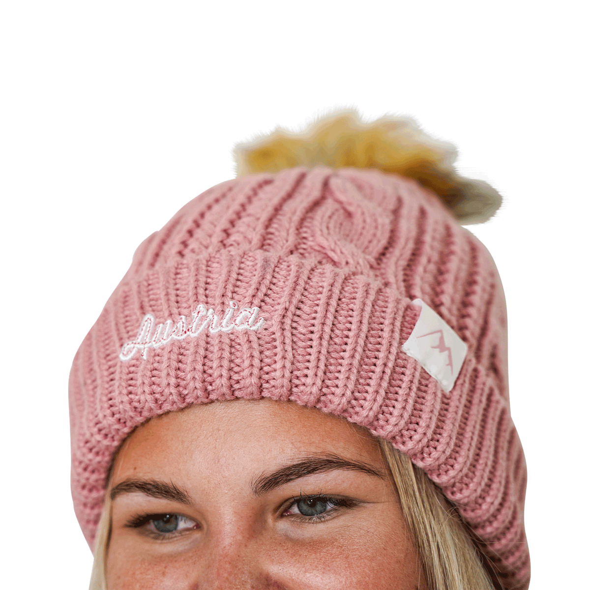 Beanie Damen rosa