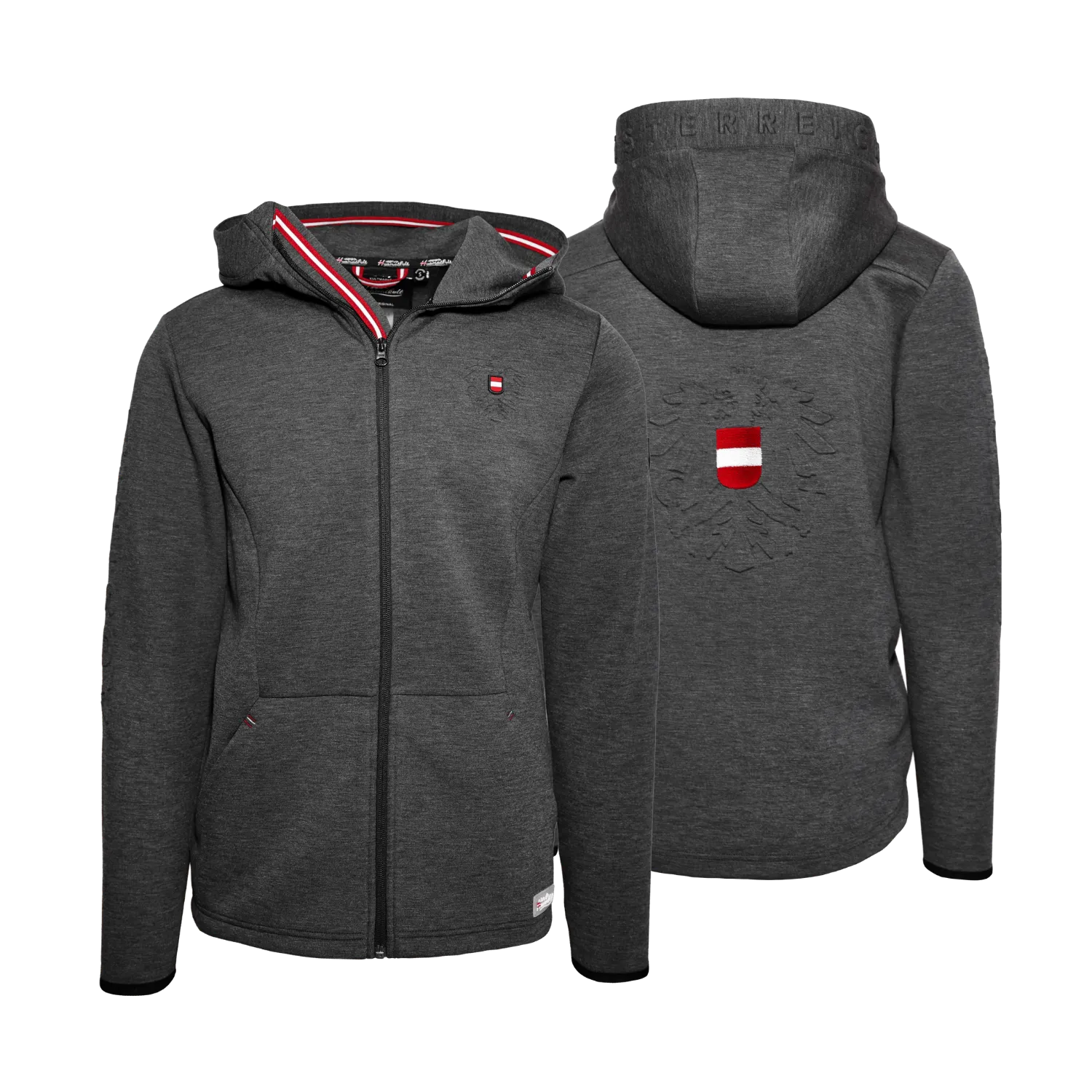 Österreich Adler Lifestyle Kapuzenjacke