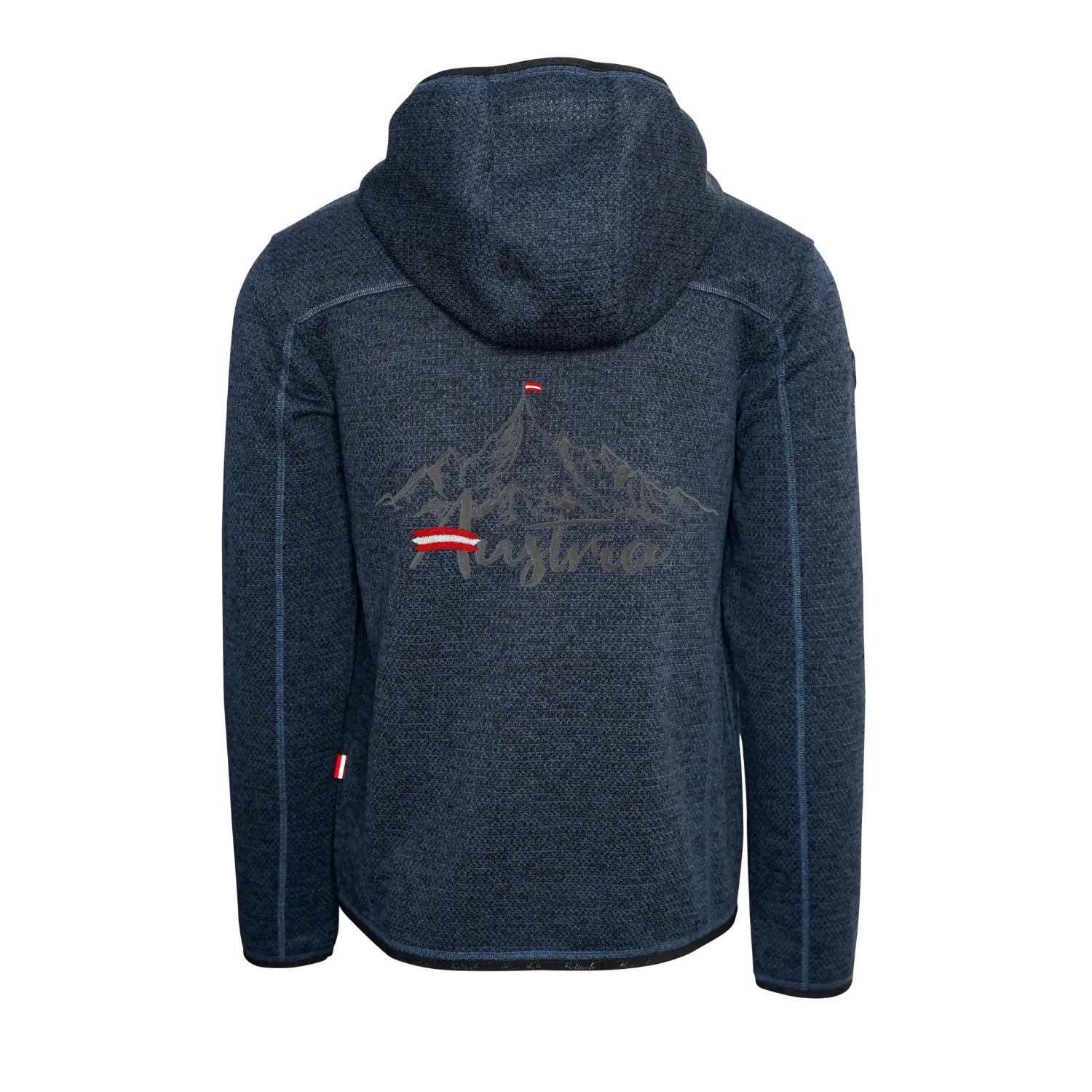 Berg Kultjacke mit Kapuze - Strickoptik