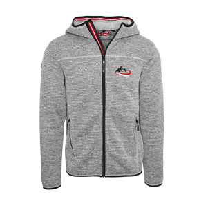 Berg Kultjacke mit Kapuze - Strickoptik