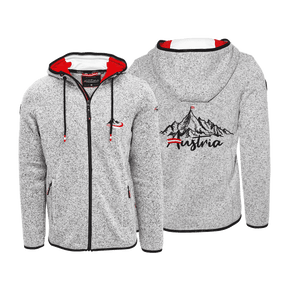 Berg Strickfleece Hoodie
