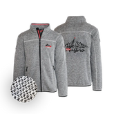 Berg Strickoptik Jacke ohne Kapuze Herren #Farbe_Grau-Strick
