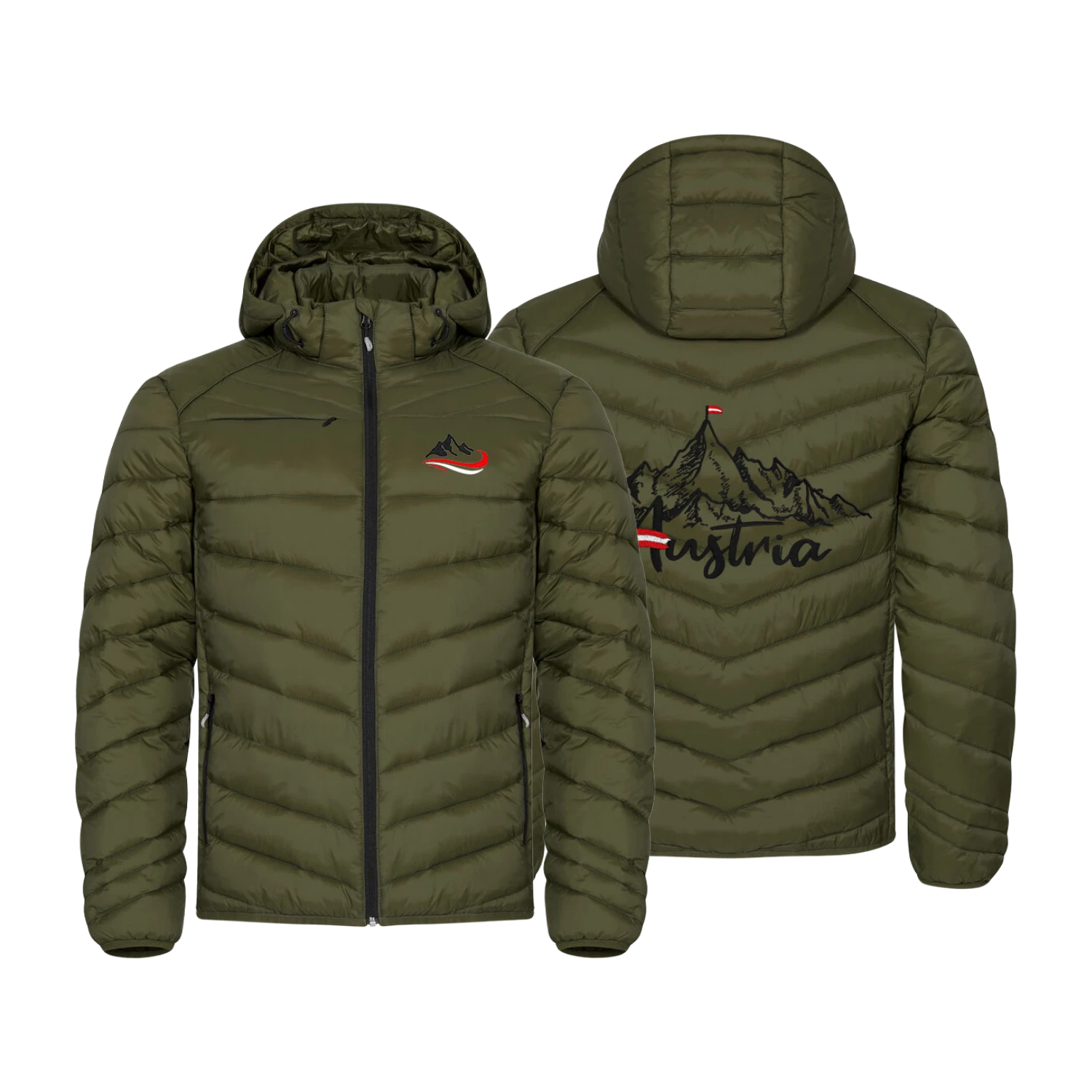 Berg Austria Steppjacke