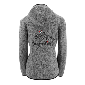 Bergverliebt Kultjacke Damen dunkelgrau