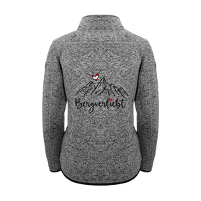 Bergverliebt Kultjacke Damen dunkelgrau