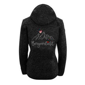 Bergverliebt Kultjacke für Damen schwarz