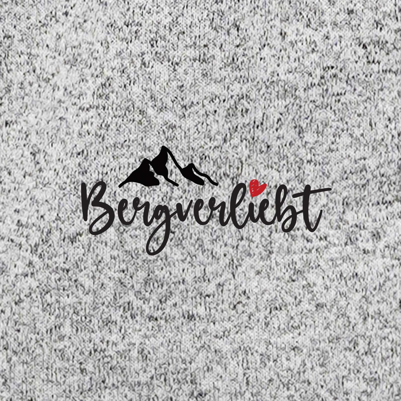 Bergverliebt Stickerei