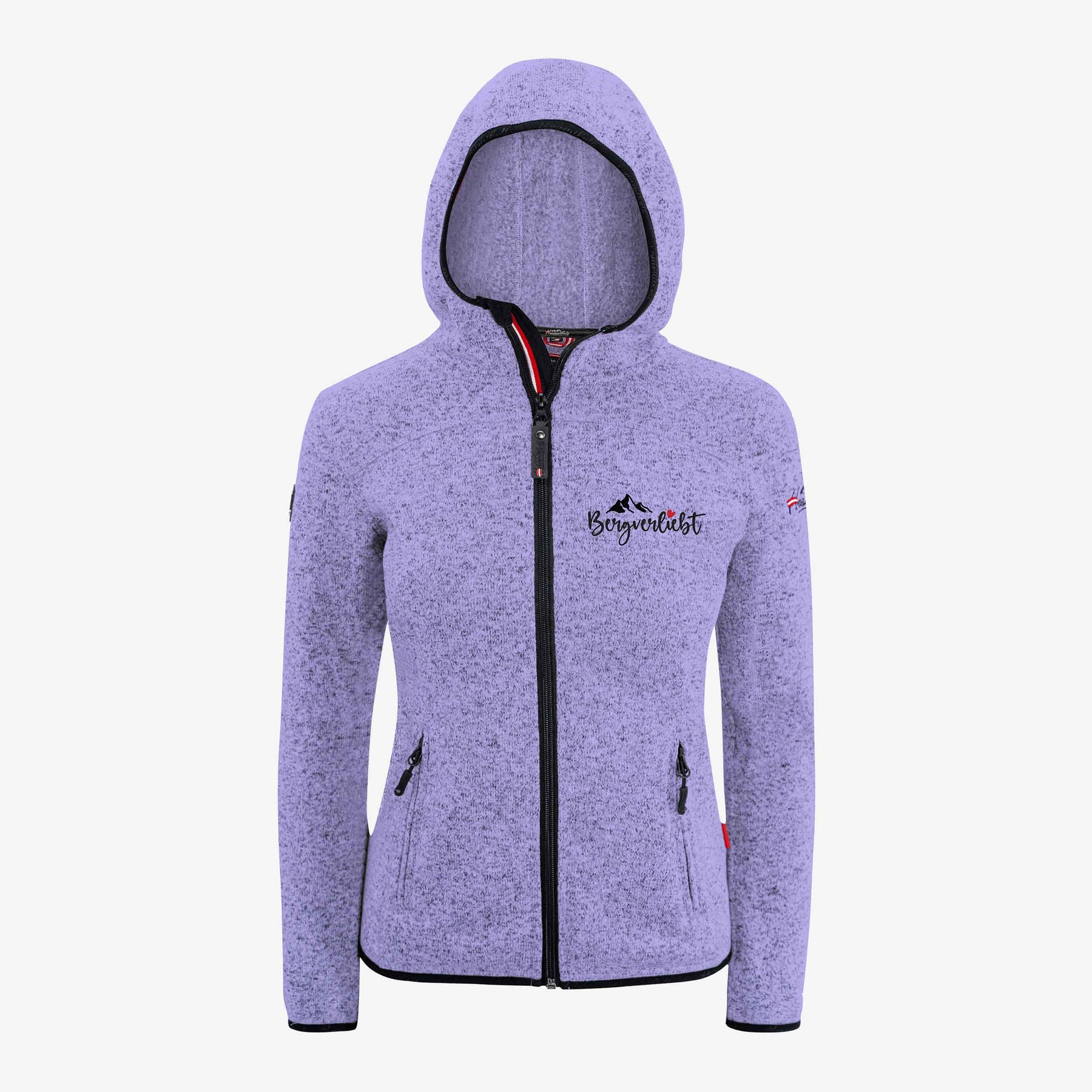 Bergverliebt Strickfleece Jacke