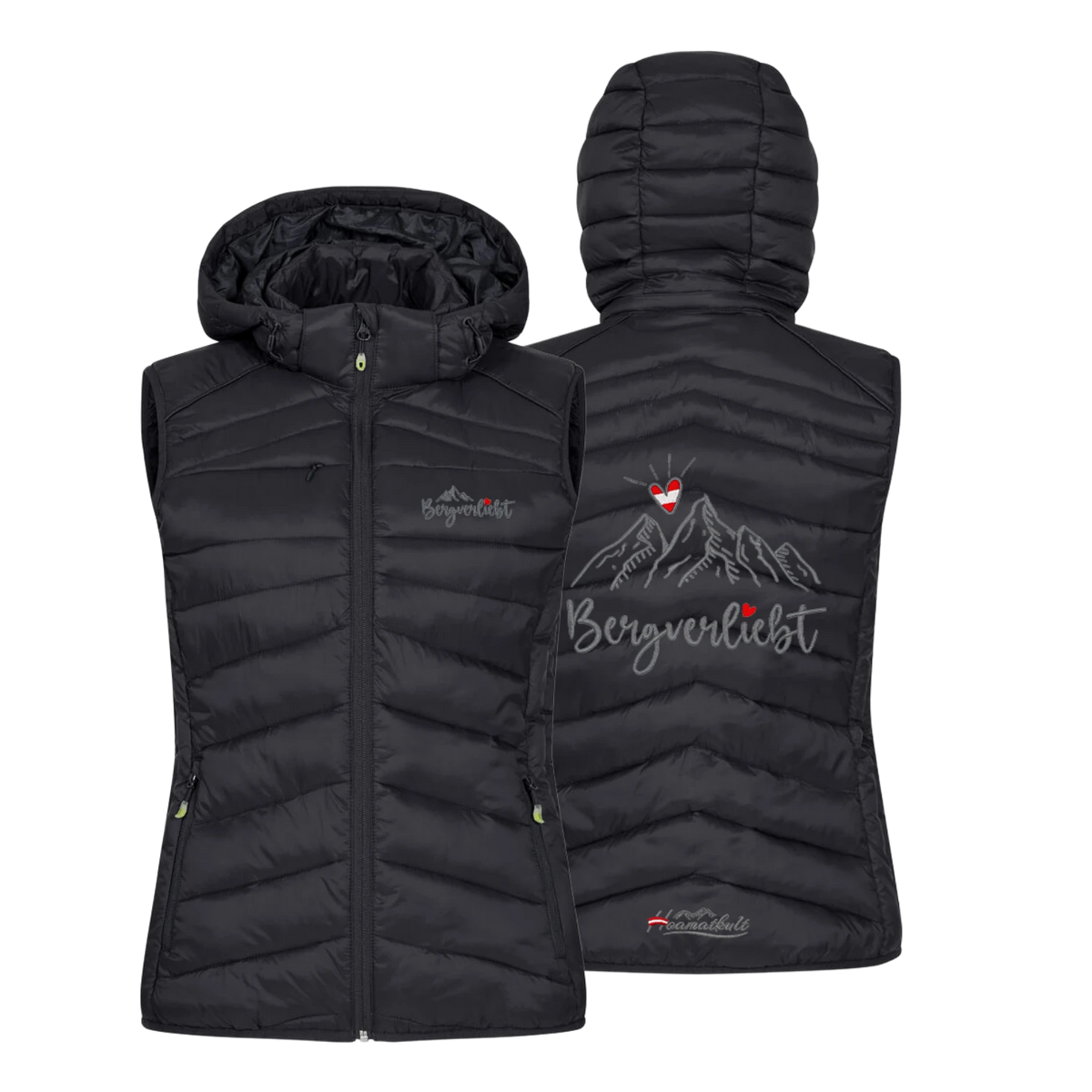 Bergverliebt Weste für Damen #Farbe_Schwarz