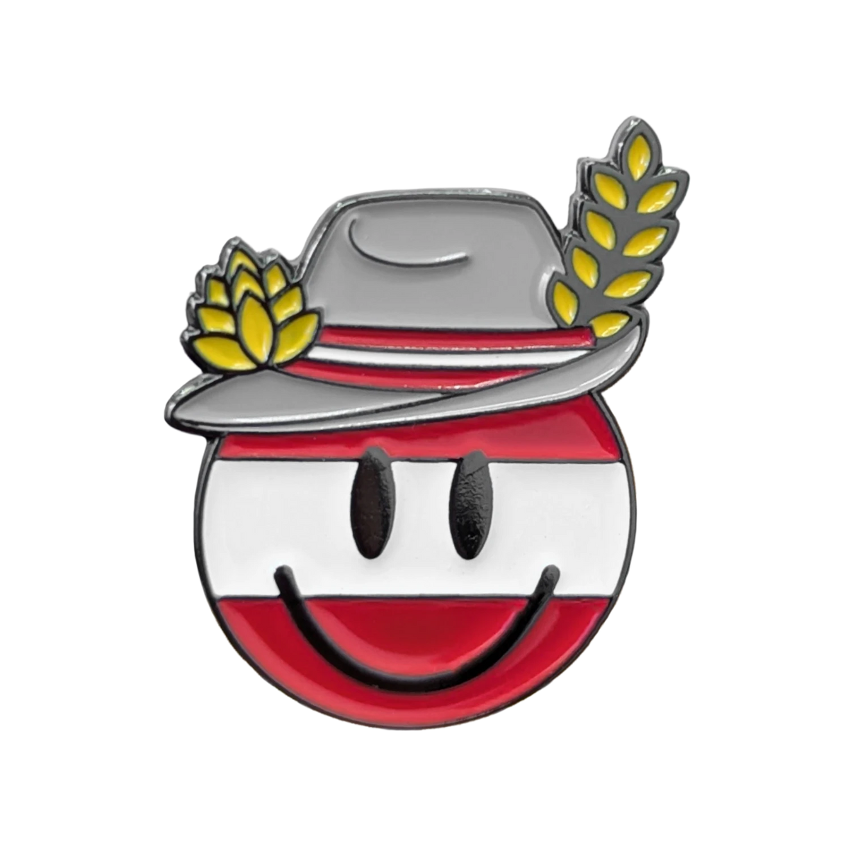 Bier Kult Smiley Ansteckpin