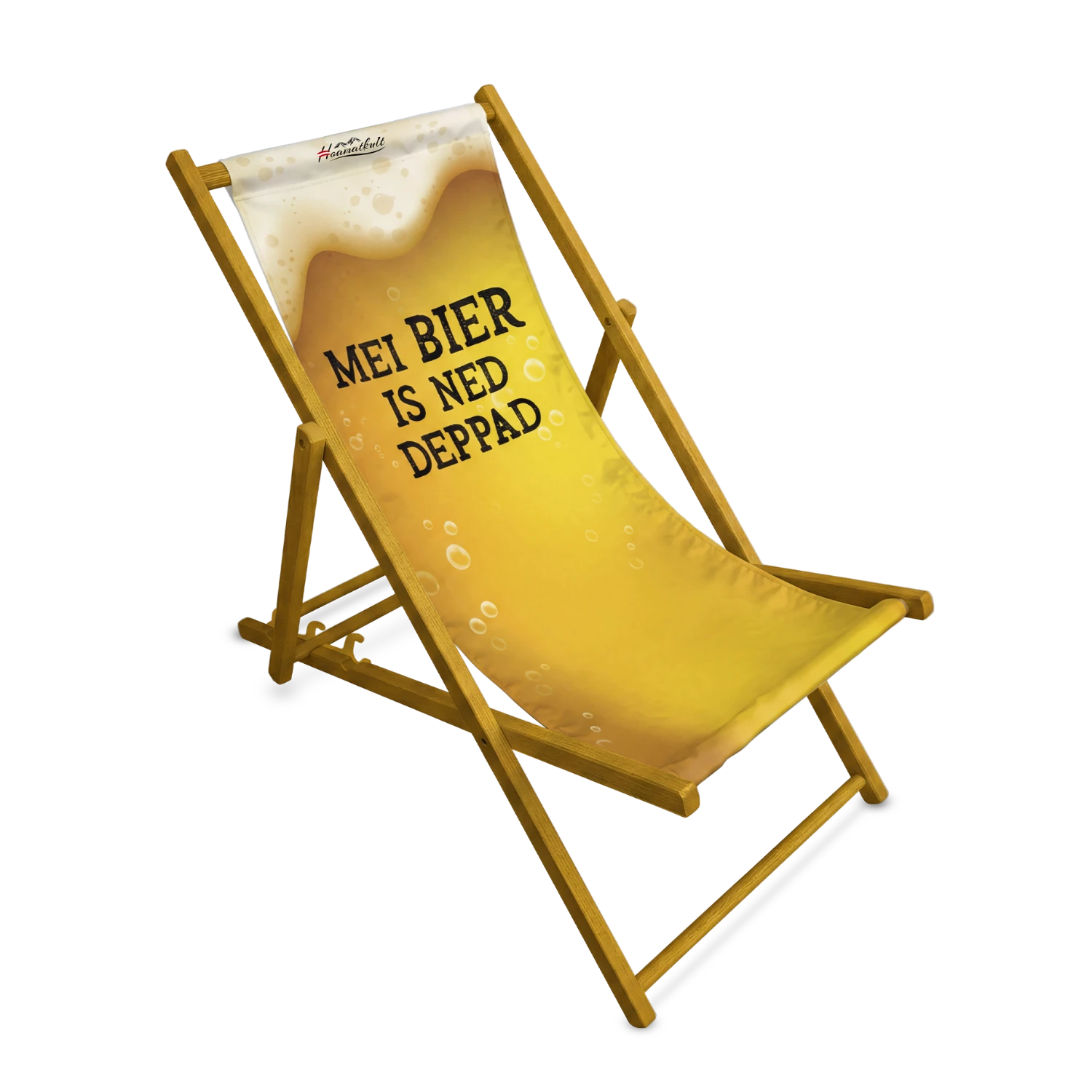 Bier Liegestuhl Hoamatkult