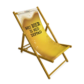 Bier Liegestuhl Hoamatkult
