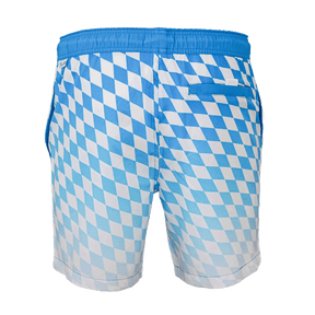 Blau weiße Badehose Bayern