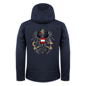 blaue Herren Skijacke mit Österreich Adler