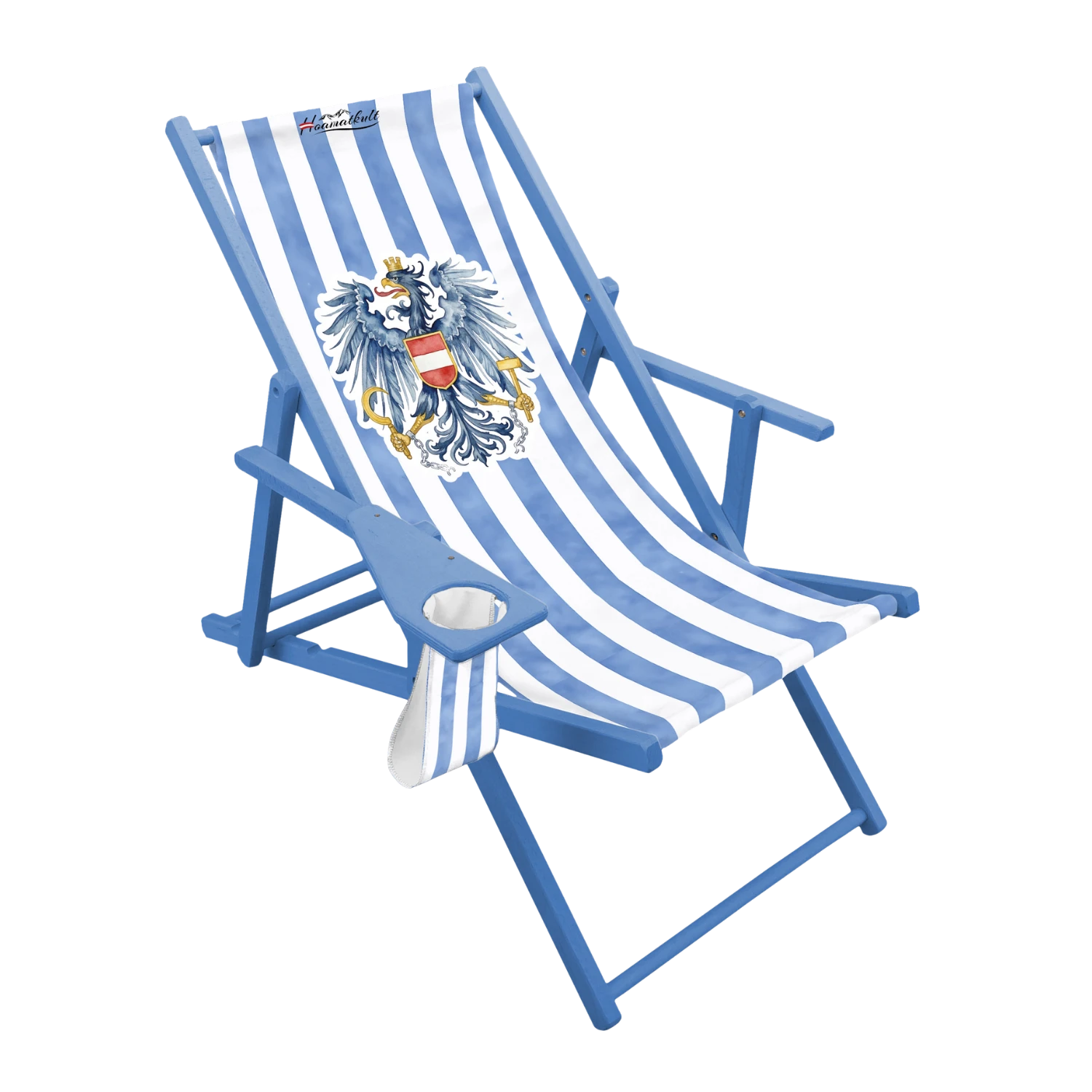 Blauer Strandstuhl Österreich Adler