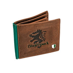 braune Leder Geldtasche Steiermark