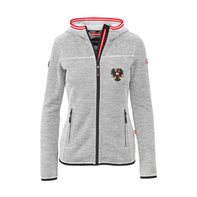 Österreich Kultjacke mit Kapuze - Dobby Fleece