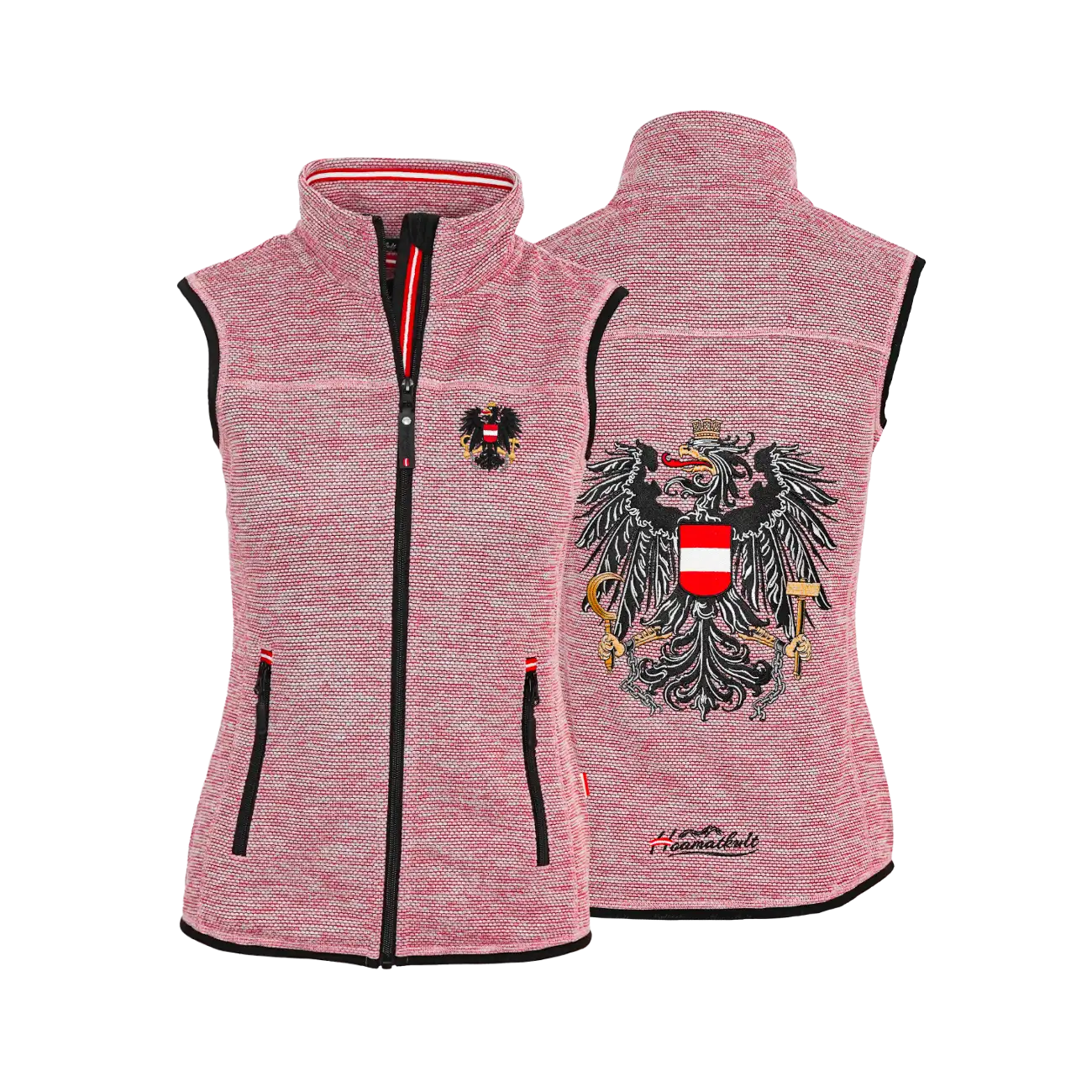 Österreich Adler Kultgilet - Dobby Fleece