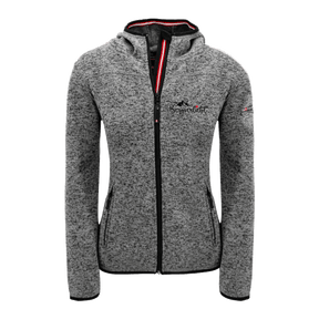 Damen Fleece Jacke Bergliebe anthrazit