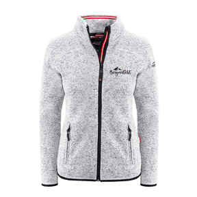 Damen Fleece Weste hellgrau Bergliebe