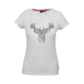 Damen Glitzer T-Shirt weiß #Farbe_weiß