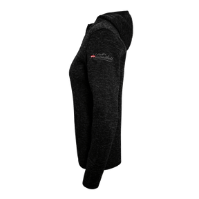 Damen Kultjacke seitlich Hoamatkult schwarz