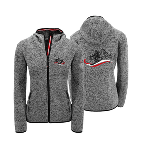 Kultjacke mit Kapuze - Berg/Skifahrer