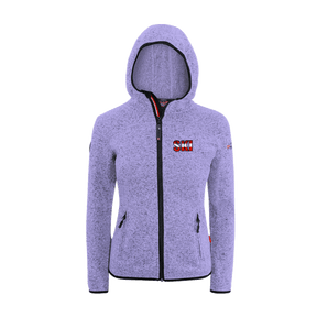 Kultjacke mit Kapuze - Ski rot-weiss-rot
