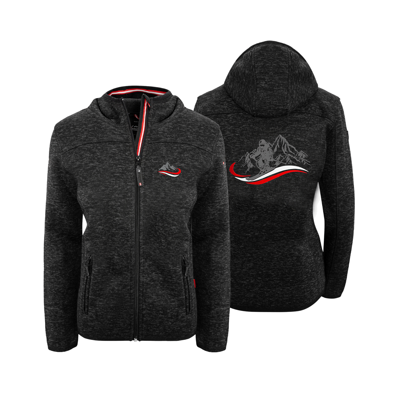 Kultjacke mit Kapuze - "Ski-Edition"