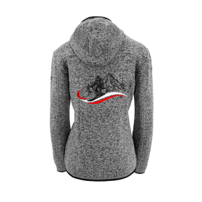 Kultjacke mit Kapuze - Ski rot-weiss-rot