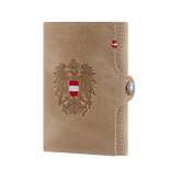 Damen Spiegel Geldbörse Beige #Farbe_Beige