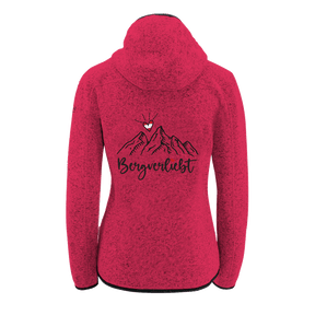 Damen Strickfleece Jacke Berg