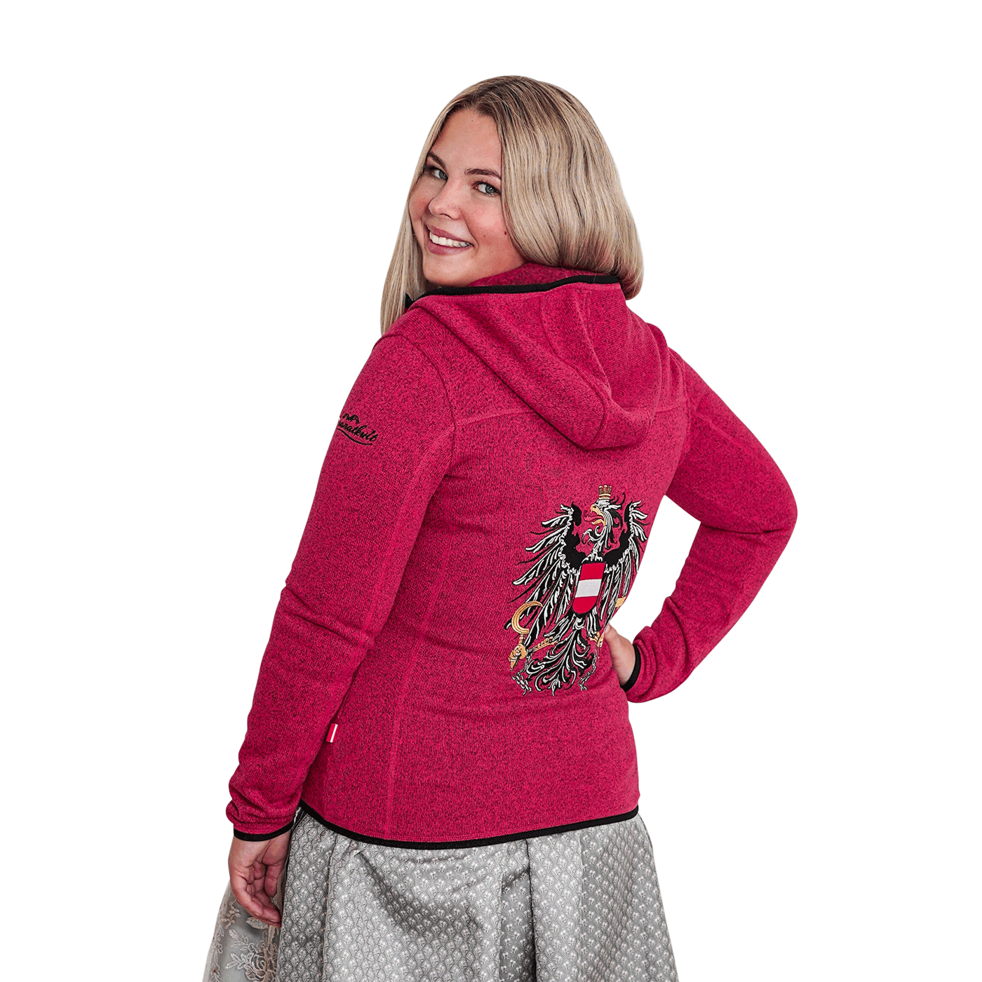Damen Strickfleece Jacke Österreich