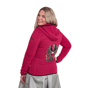 Damen Strickfleece Jacke Österreich