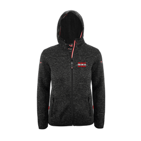Kultjacke mit Kapuze - Austria Ski rot