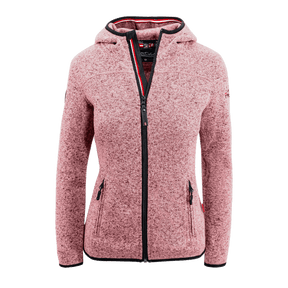 Damen Strickfleece Jacke