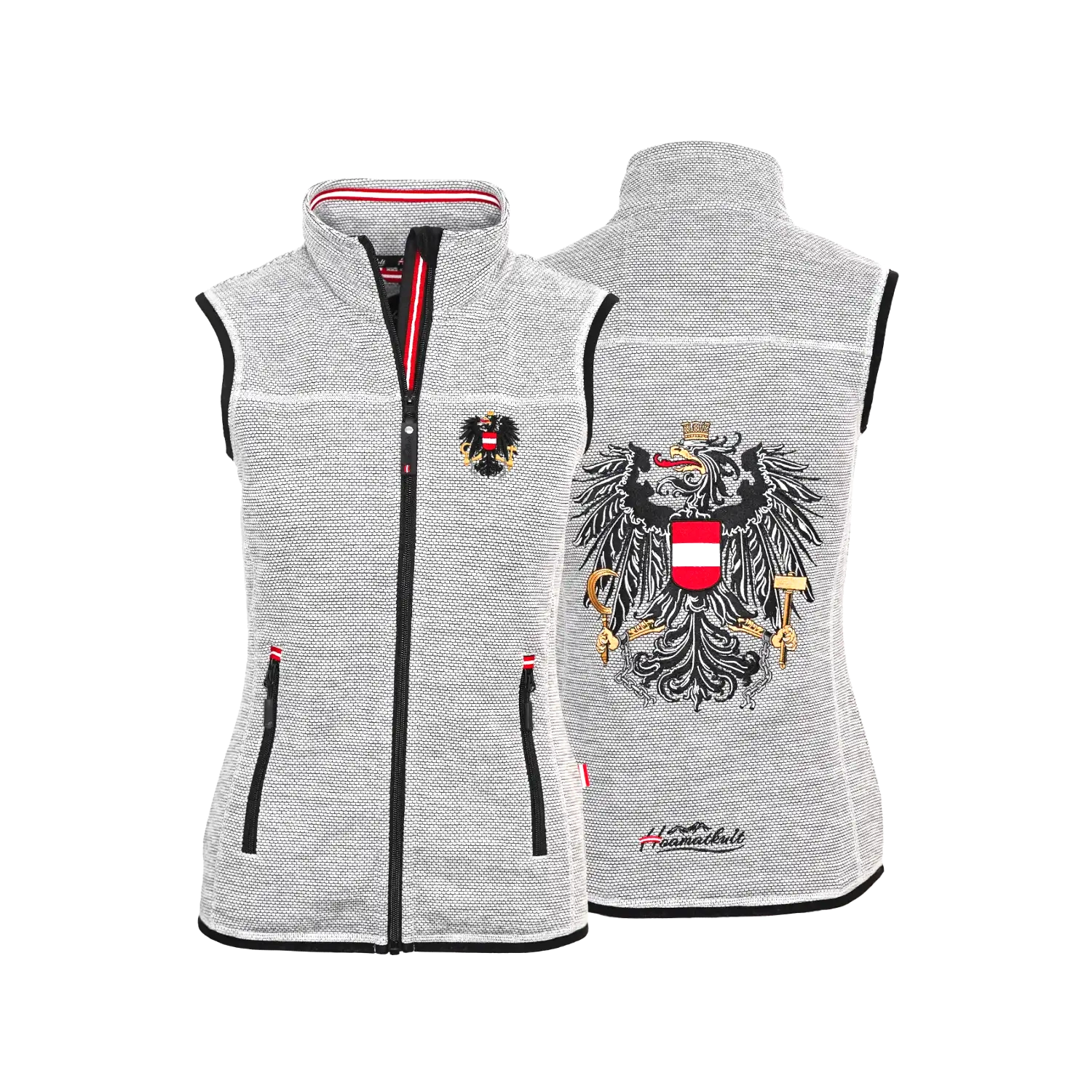 Österreich Adler Kultgilet - Dobby Fleece