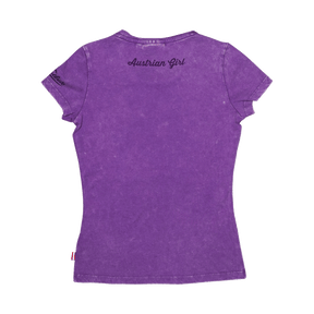 Damen T-Shirt lila Austrian Girl