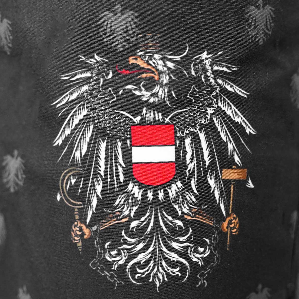 Detail Badehose Österreich Adler