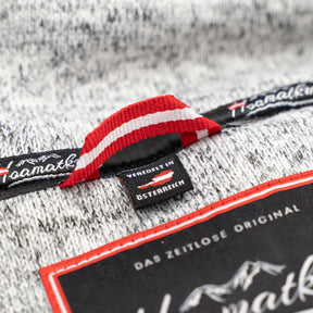 Detail Kultjacke hellgrau